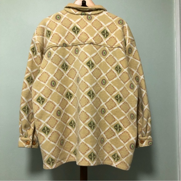 Paco Floral Fleece Zip-Up Sweater Jacket - Picture 2 of 7